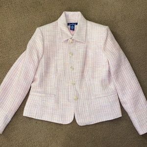 Pink vintage Evan-Picone blazer